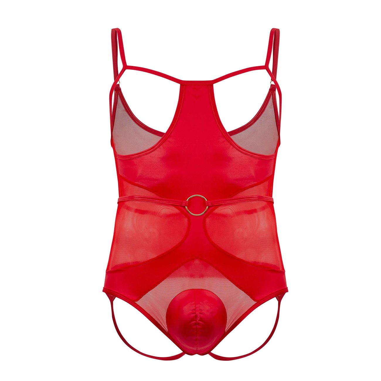 JCSTK - CandyMan 99670 Harness Bodysuit Red