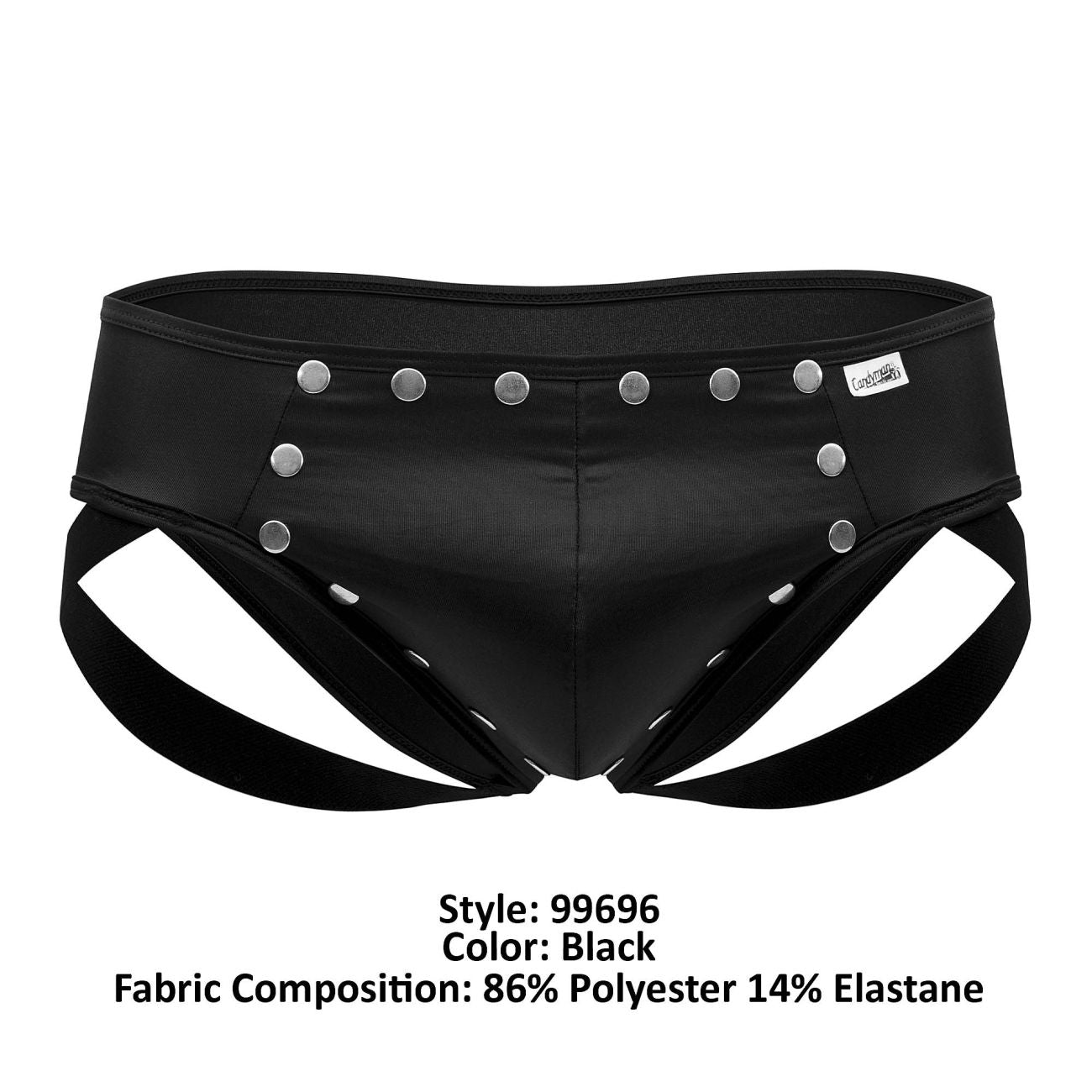 JCSTK - CandyMan 99696 Jock Briefs Black