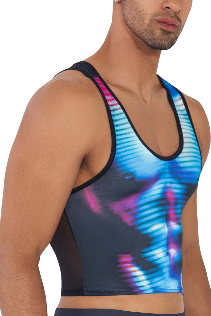 JCSTK -  CandyMan 99726 Work-N-Out Top Moonlight Blue