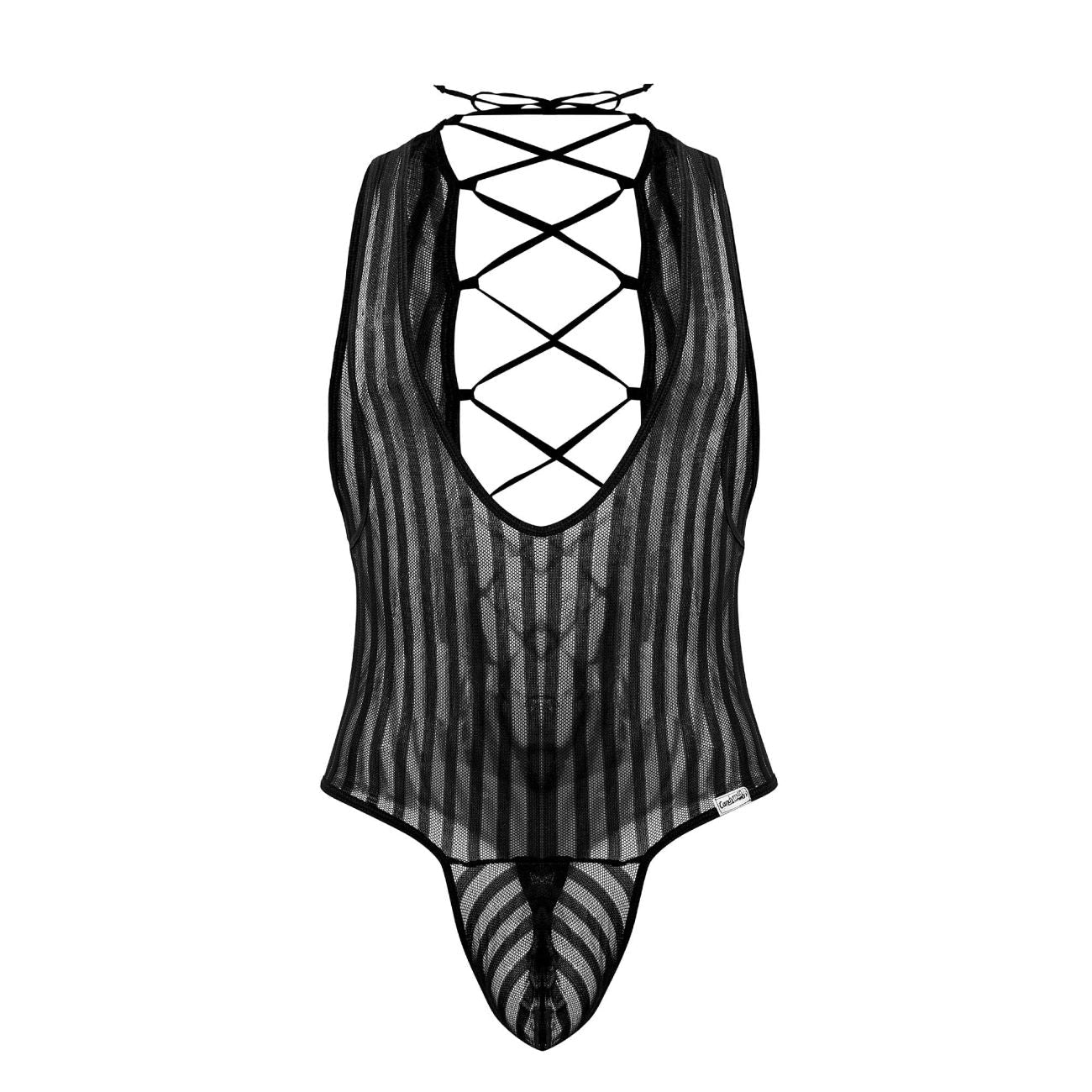 JCSTK - CandyMan 99727 Work-N-Play Bodysuit Black