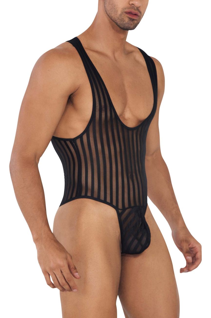 JCSTK - CandyMan 99727 Work-N-Play Bodysuit Black