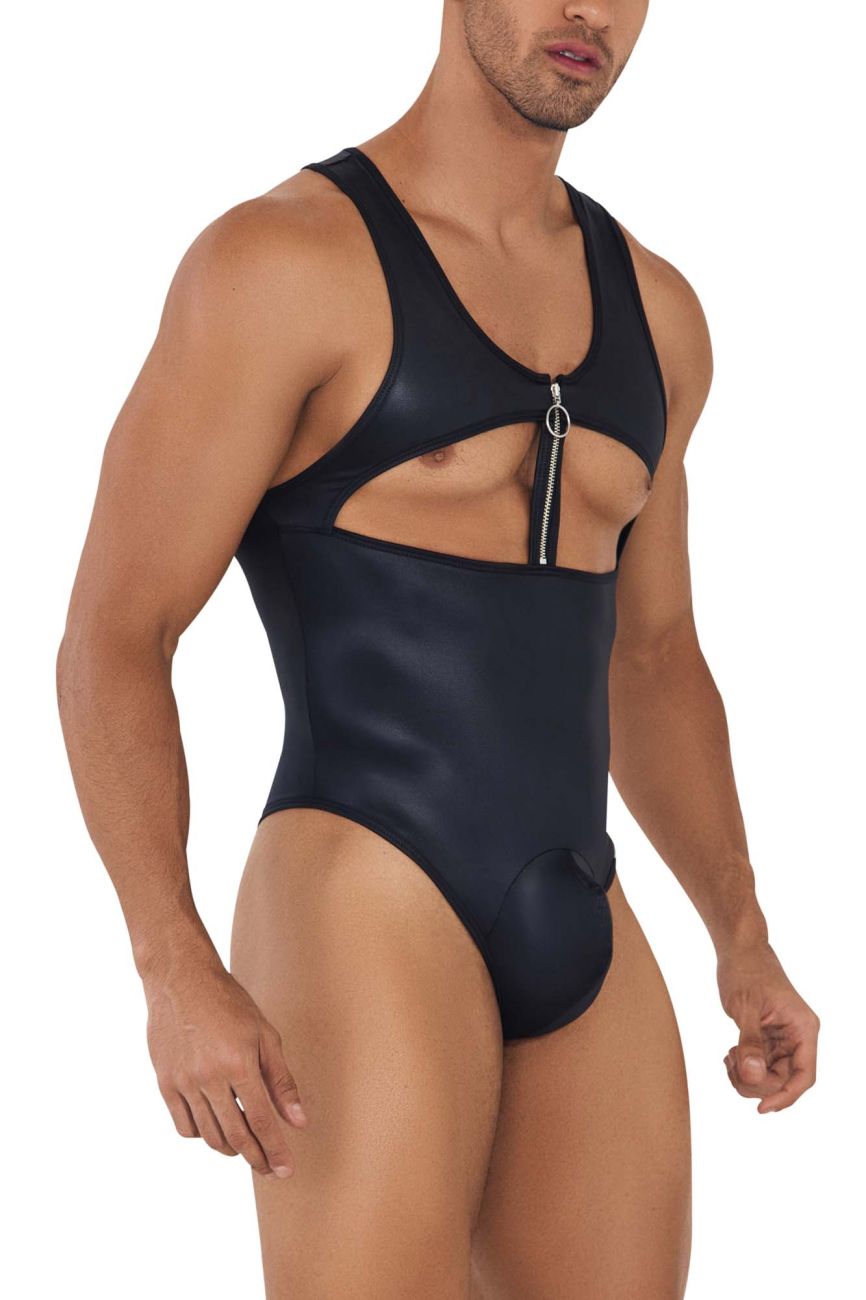 JCSTK - CandyMan 99728 Work-N-Out Bodysuit Black