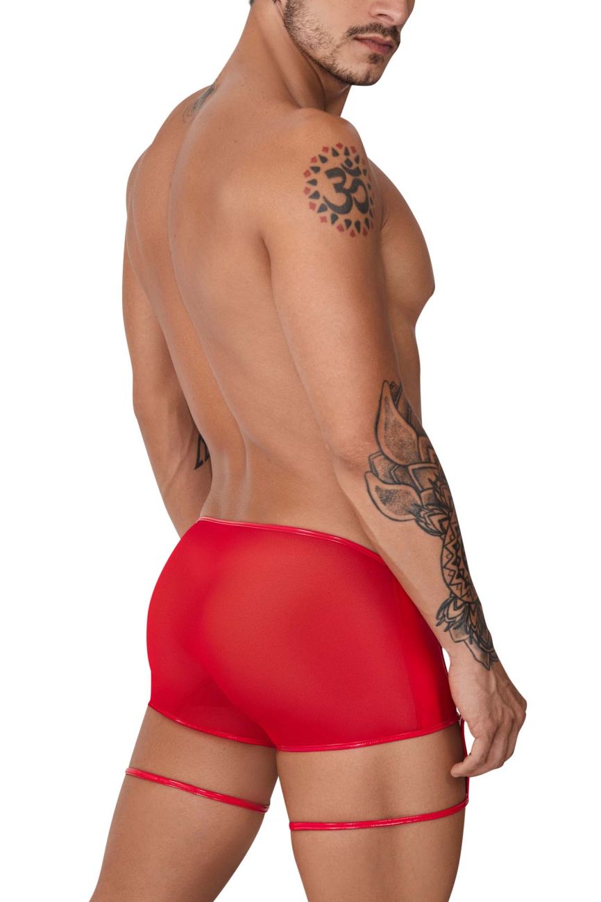 CandyMan 99740 Garter Trunks Red