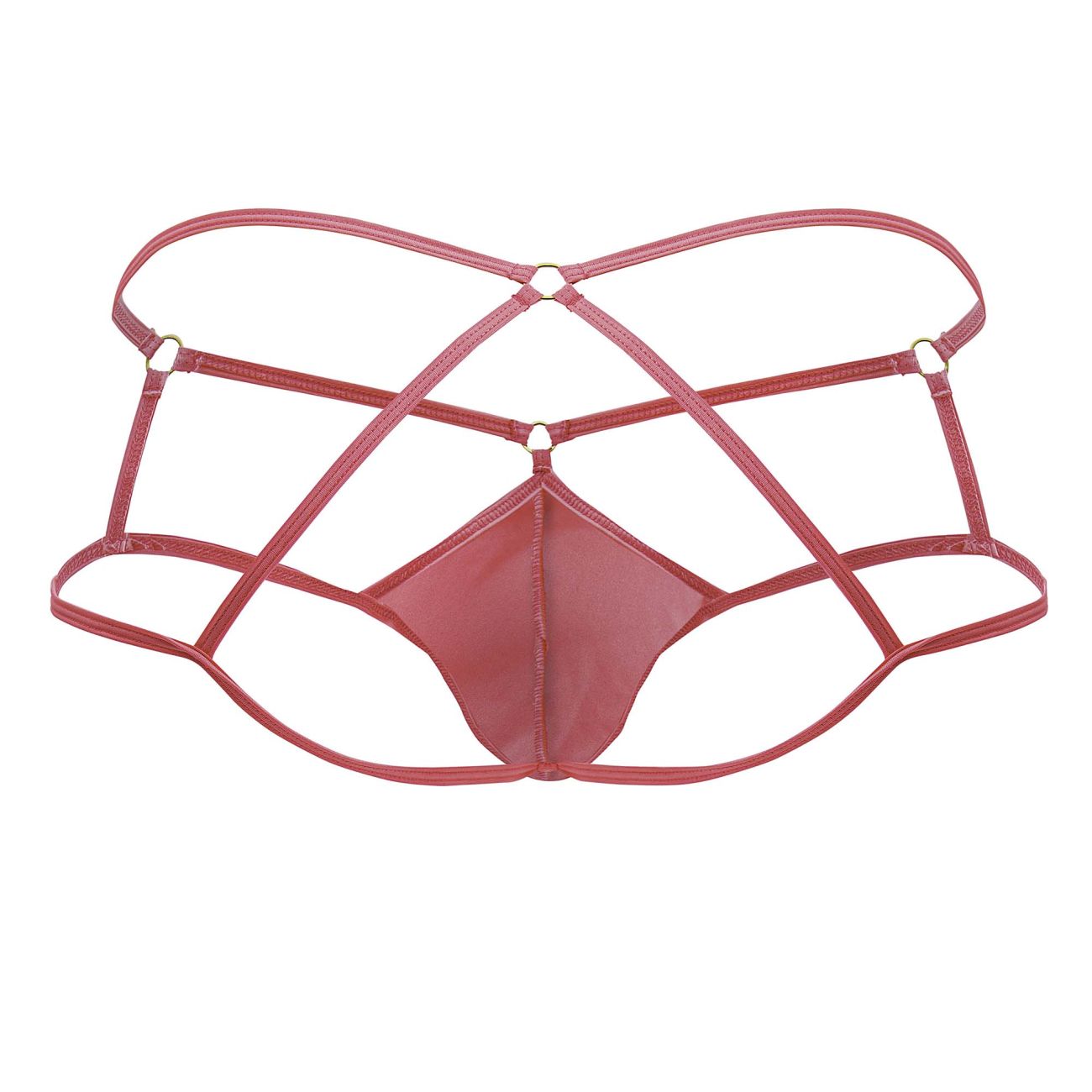 CandyMan 99831 Cage Mens Jockstrap Hot Pink