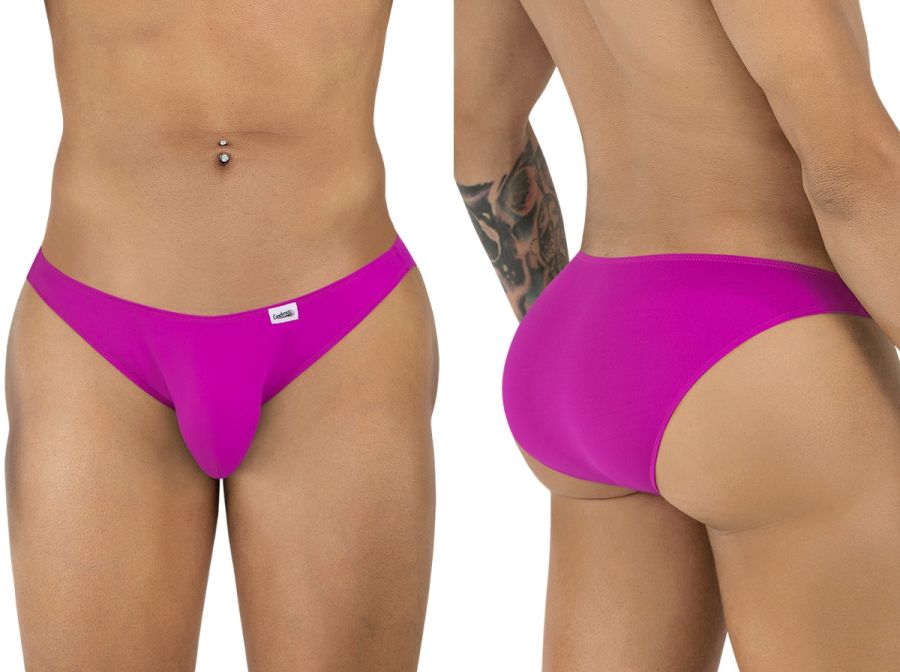 CandyMan 99928 Mens Sleek & Sexy Bikini Underwear Magenta