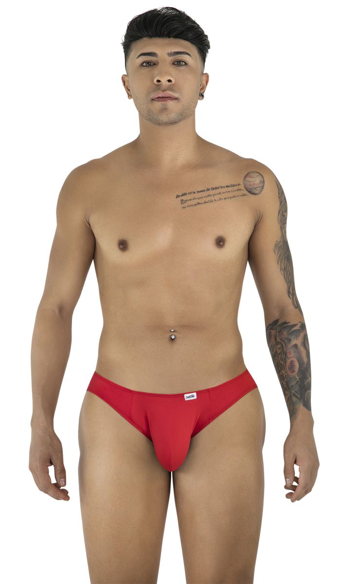 CandyMan 99929 Mens Minimal Front Sexy Jockstrap Red