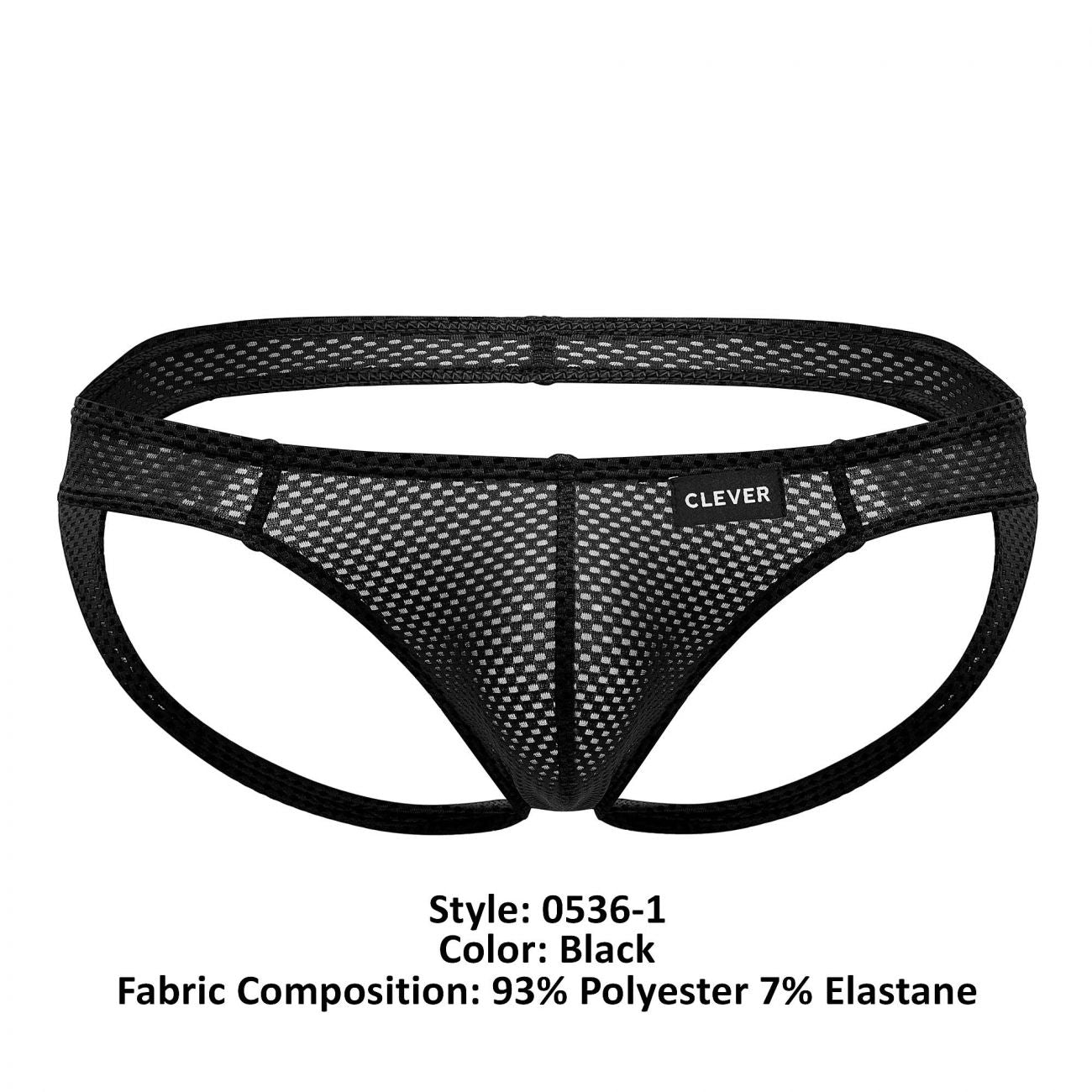 Clever 0536-1 Kroma Jockstrap Black