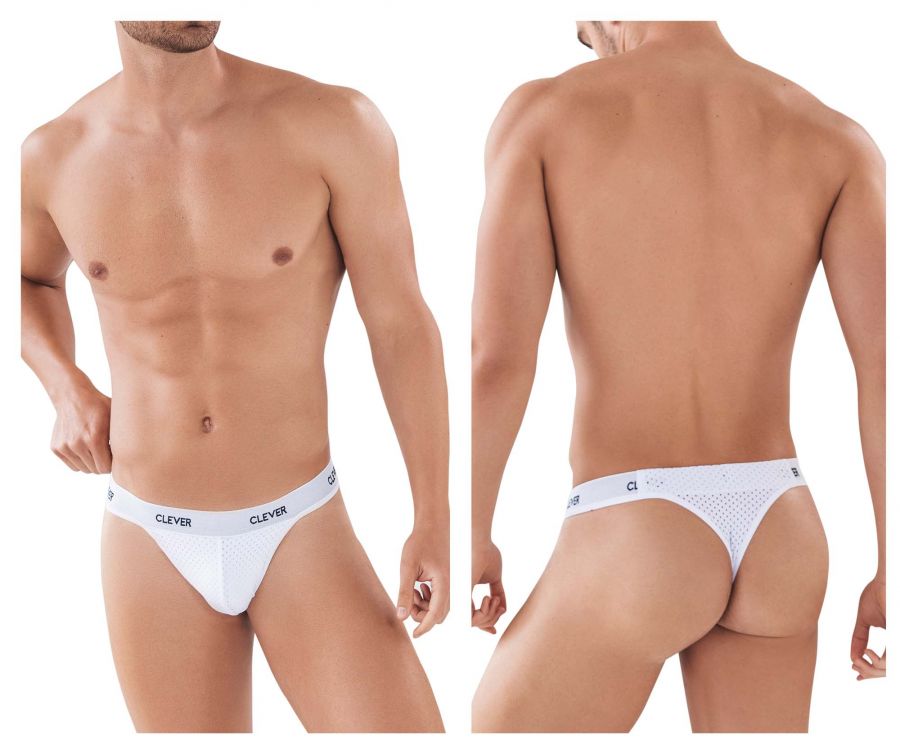 Clever 0876 Lust Thong White