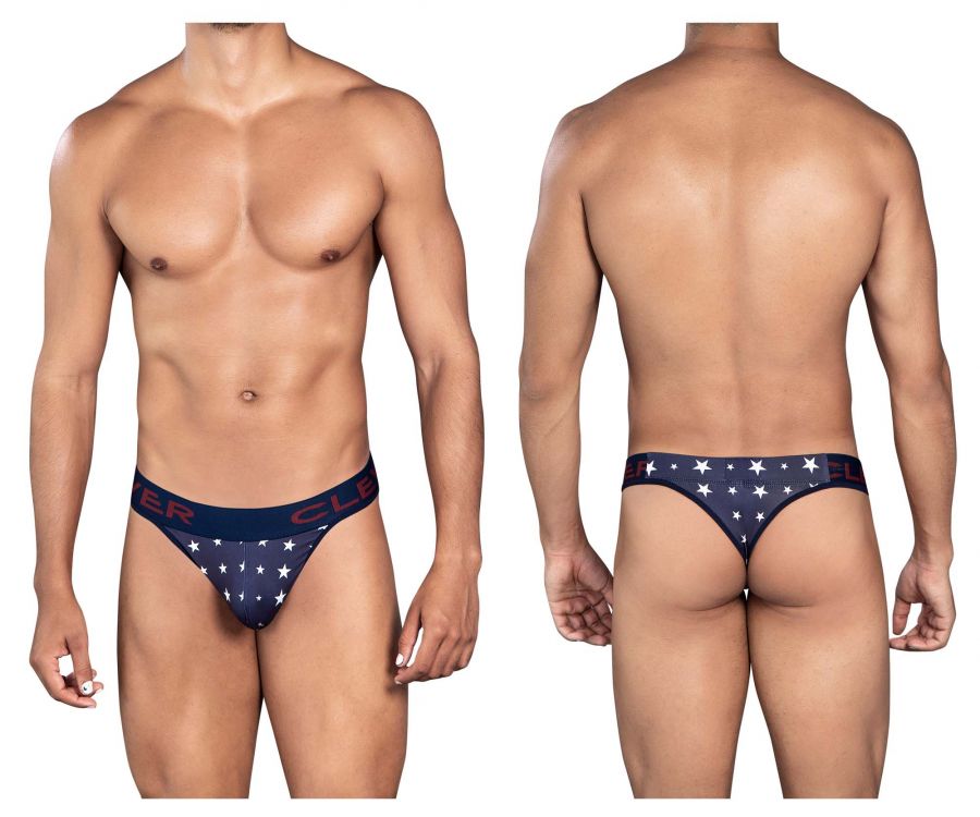 Clever 0918 Bright Star Thongs Colour Dark Blue