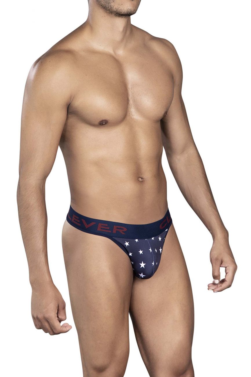 Clever 0918 Bright Star Thongs Colour Dark Blue