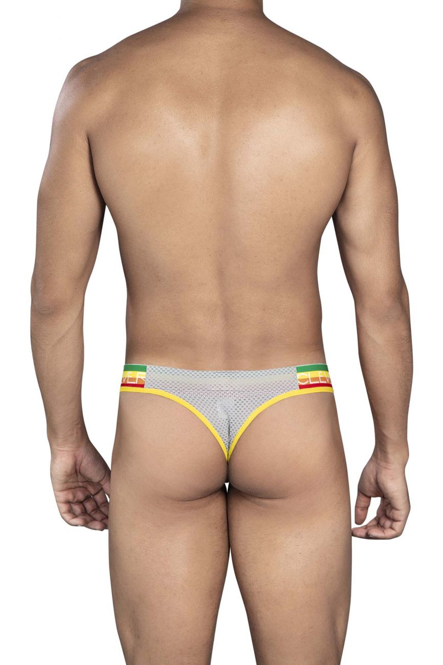 Clever 0925 Luky Thongs Gray Rainbow