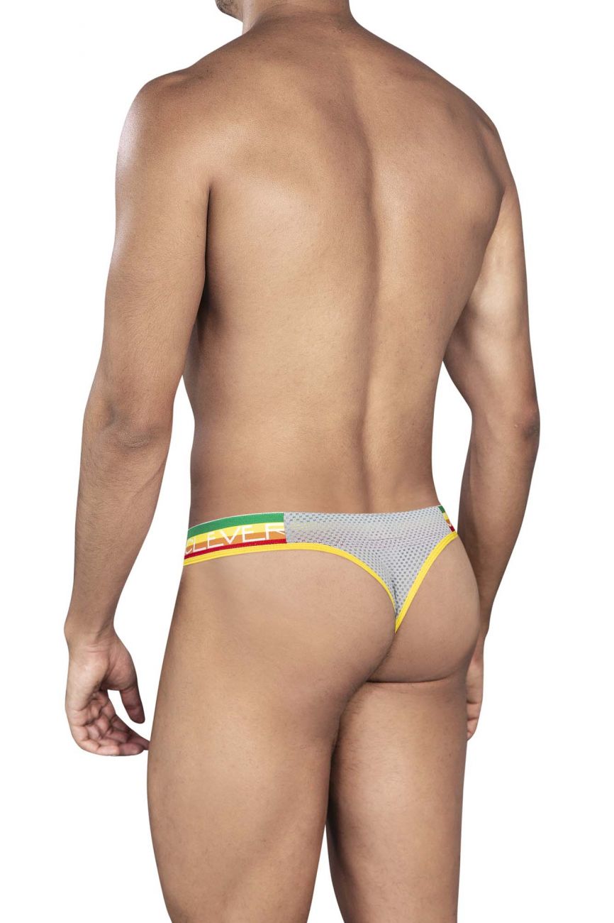 Clever 0925 Luky Thongs Gray Rainbow