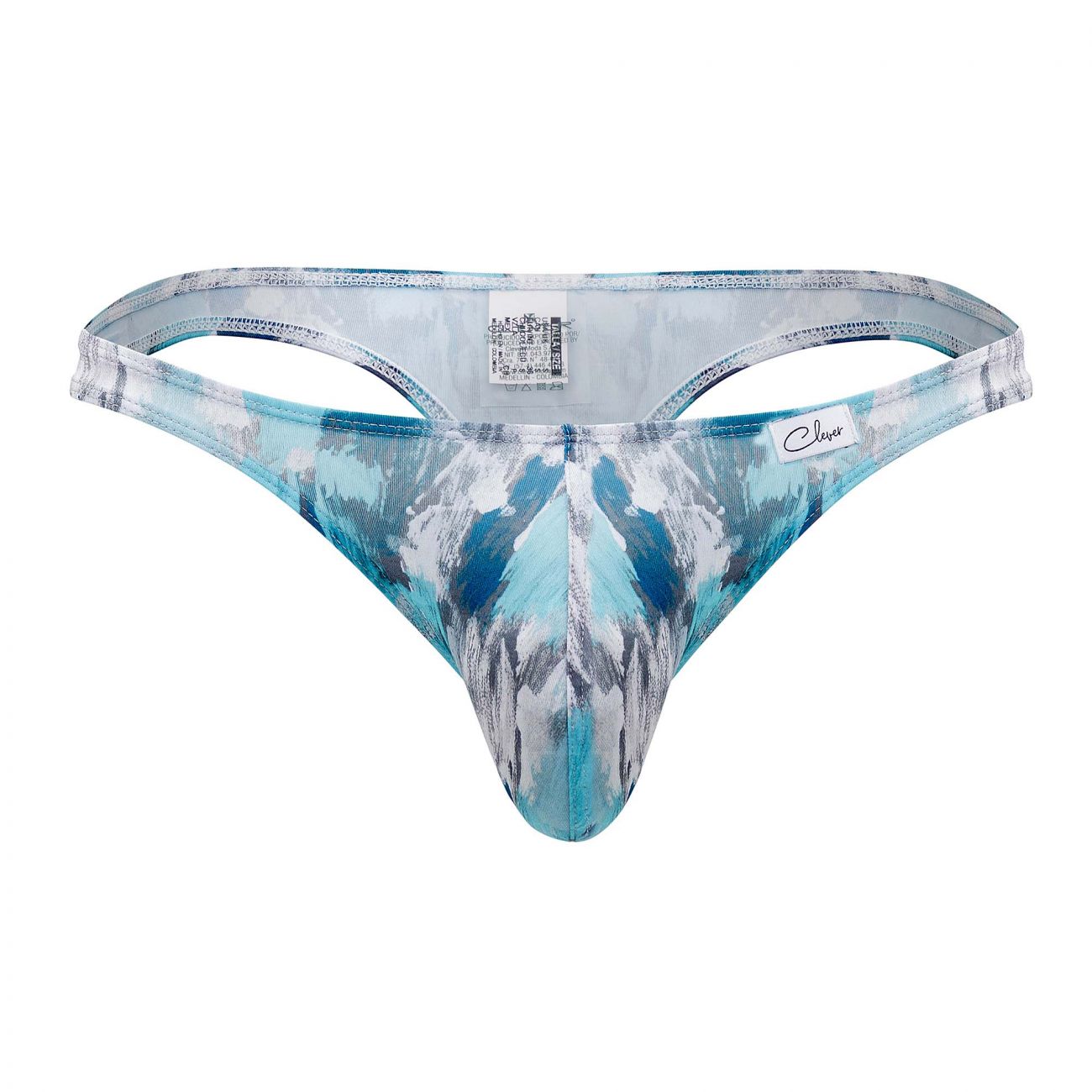 Clever 0932 Art Thongs Grey Print