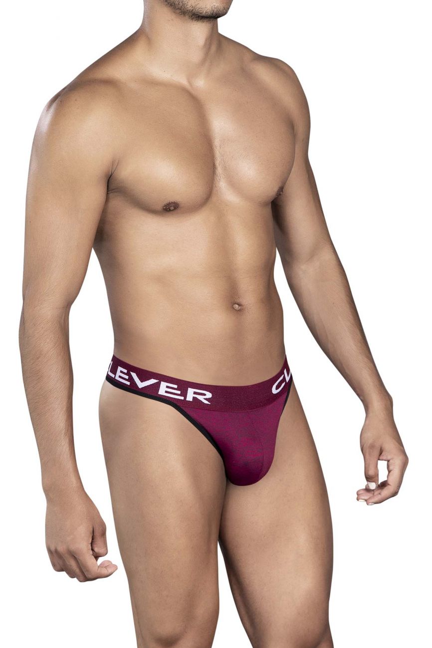 Clever 0940 Jasped Thongs Grape