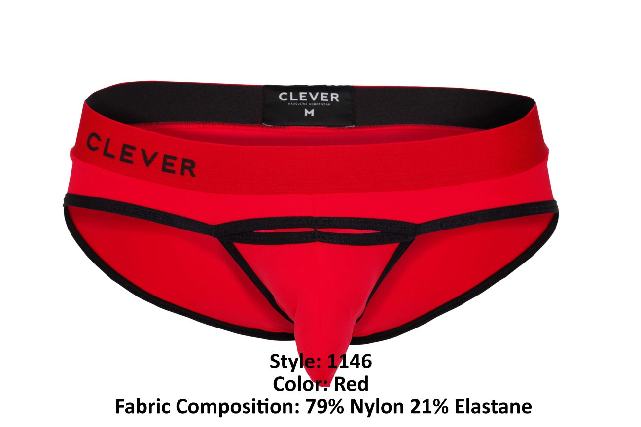 Clever 1146 Celestial Briefs Red