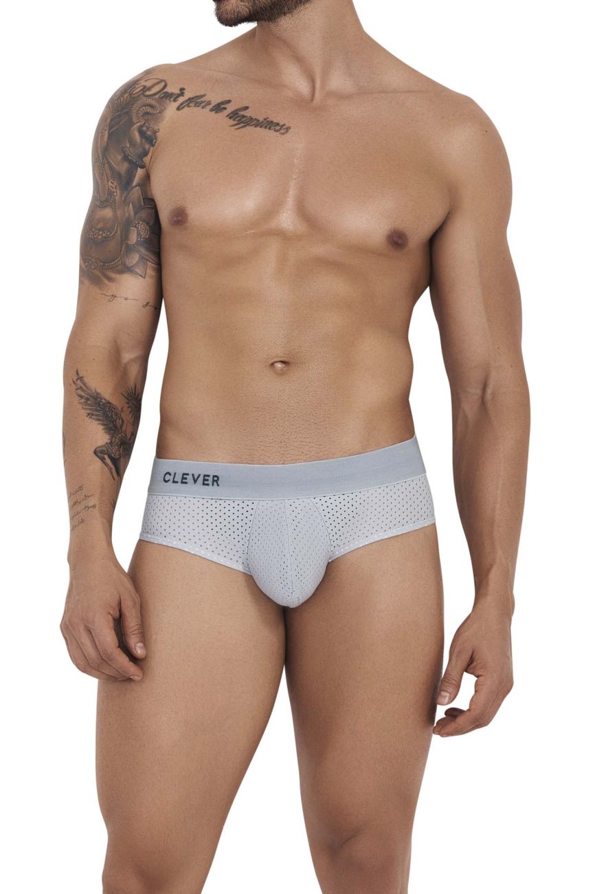 Clever 1208 Euphoria Briefs Gray