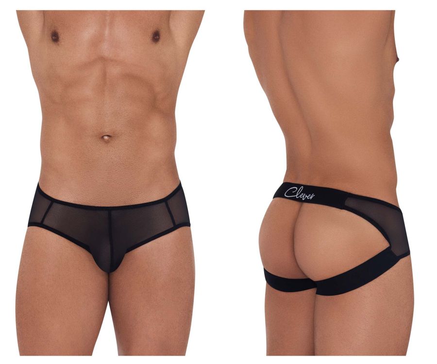 Clever 1228 Demon Jockstrap Black