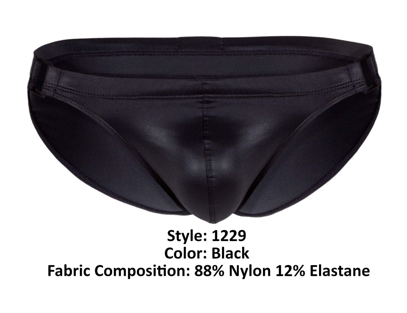 Clever 1229 Karma Bikini with Ring Sides Black