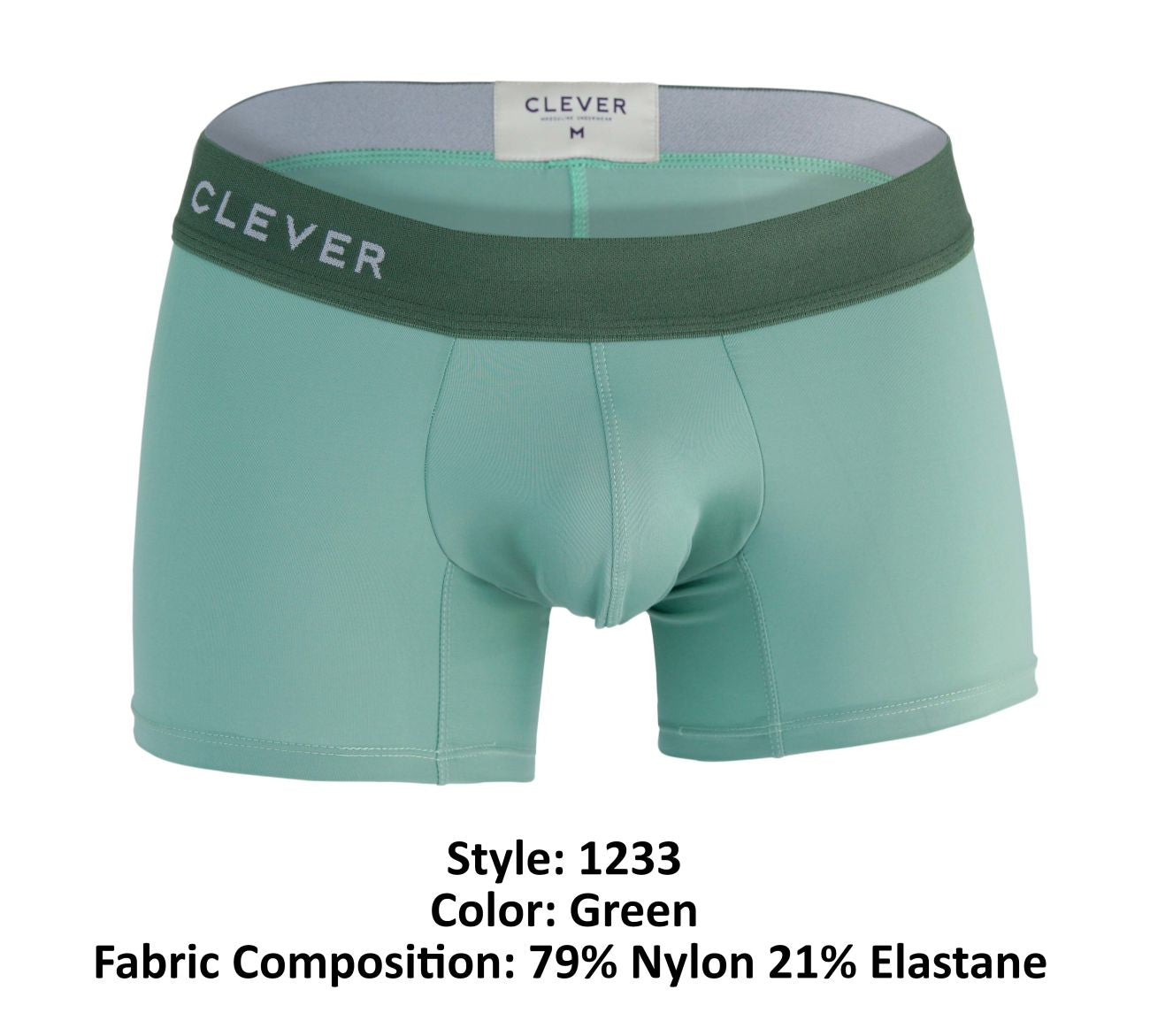 Clever 1233 Grace Trunks Green