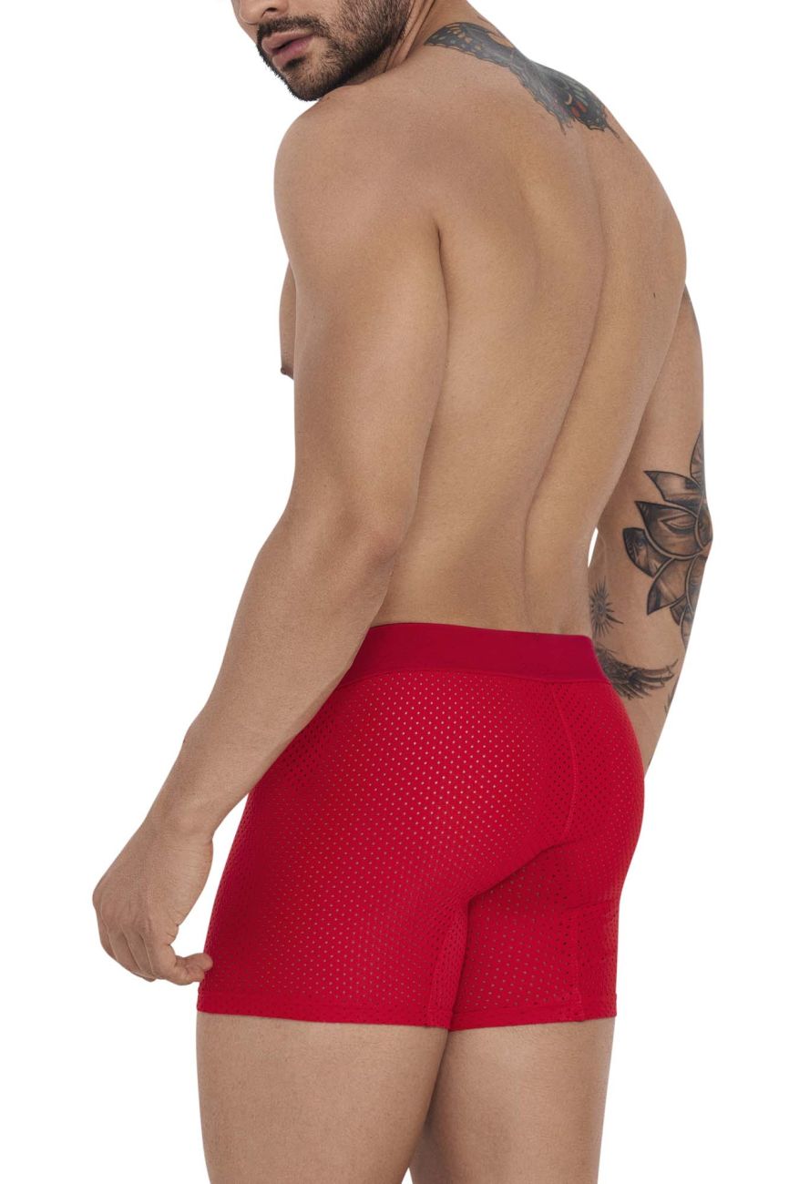 Clever 1260 Euphoria Boxer Briefs Red