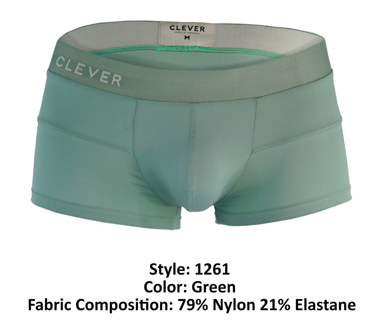 Clever 1261 Curse Trunks Green