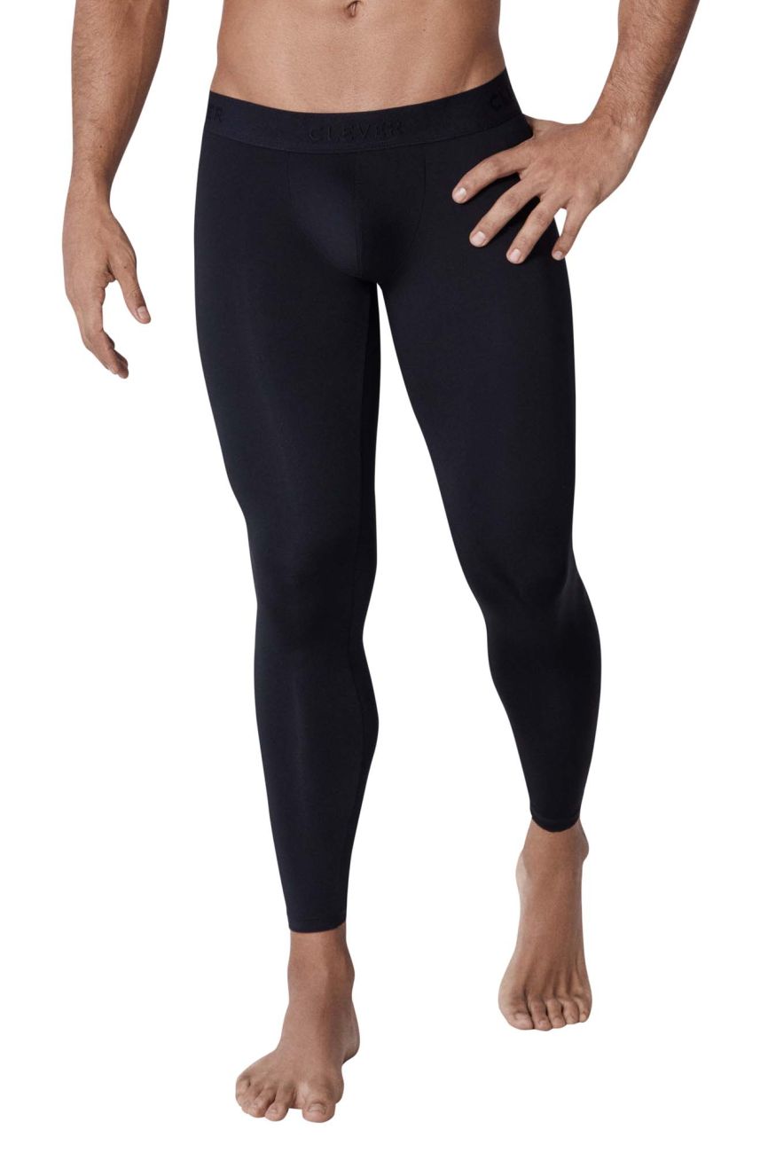 Clever 1326 Energy Athletic Pants Black