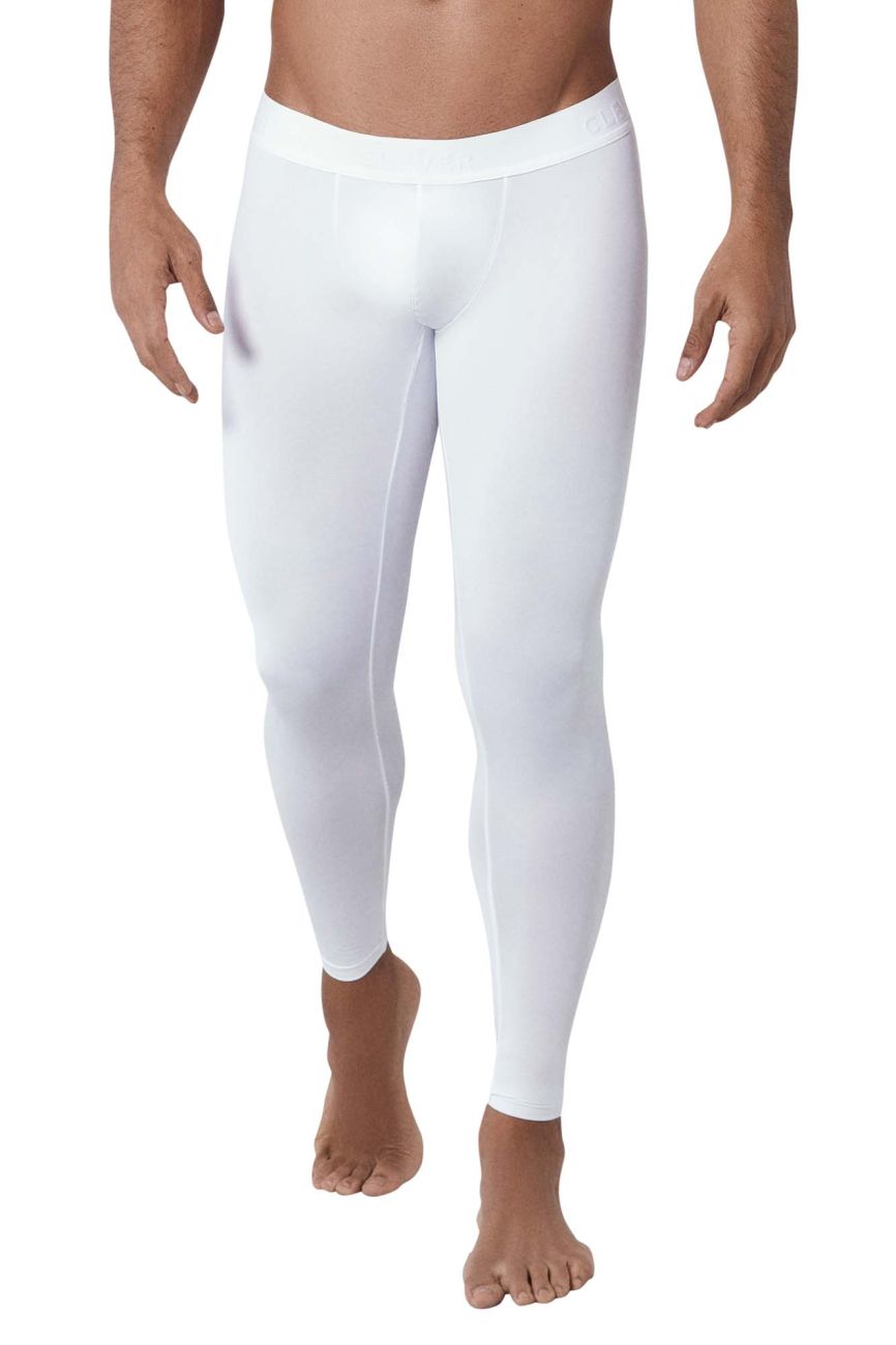 Clever 1326 Energy Athletic Pants White