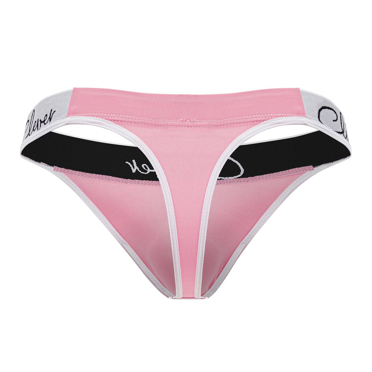 Clever 1408 Wood Thongs Pink