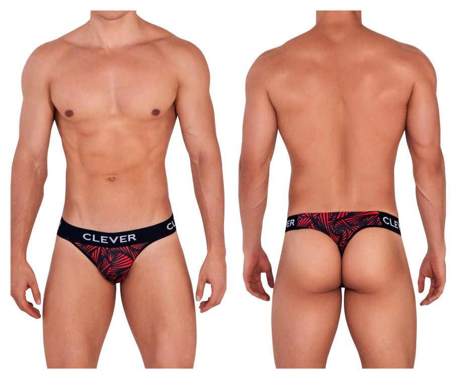 Clever 1414 Flow Thongs Red