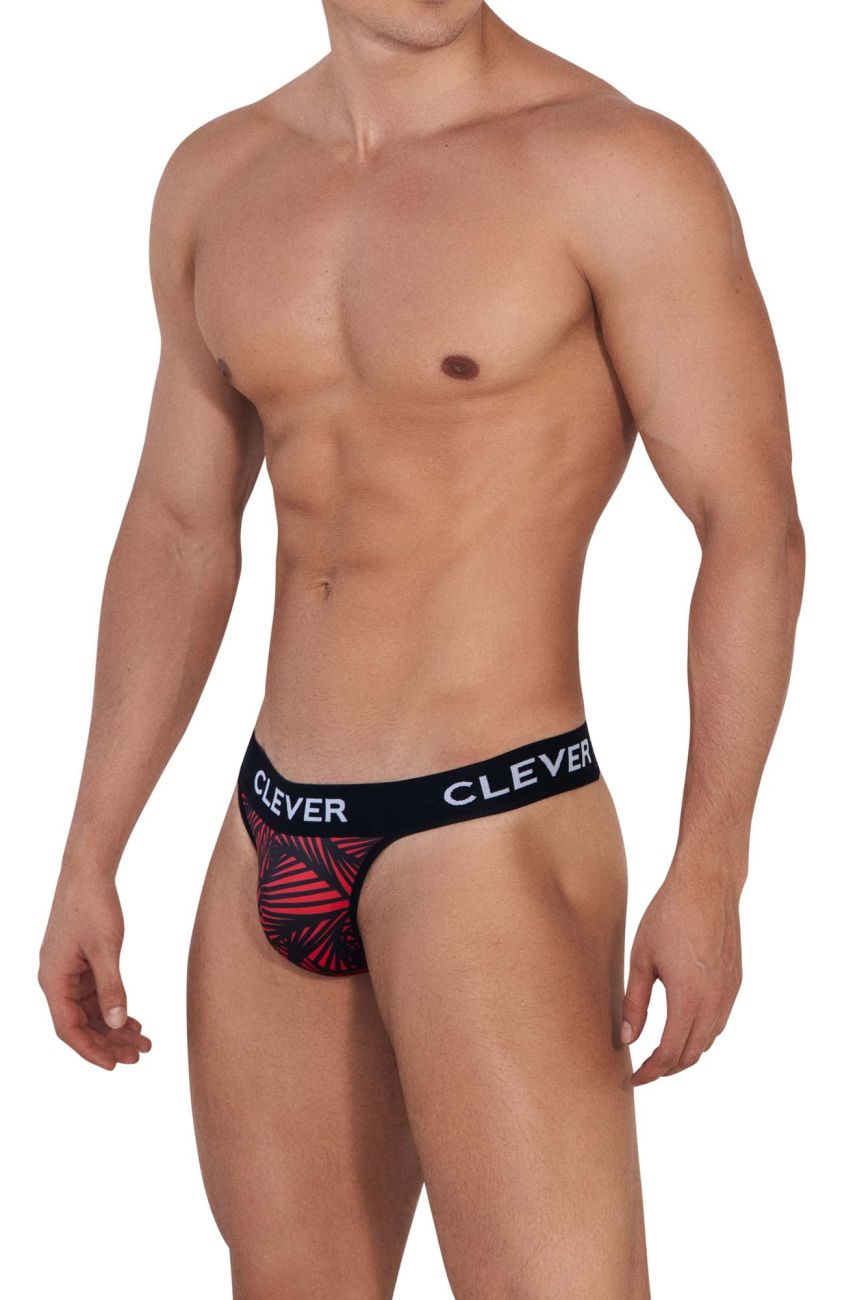 Clever 1414 Flow Thongs Red