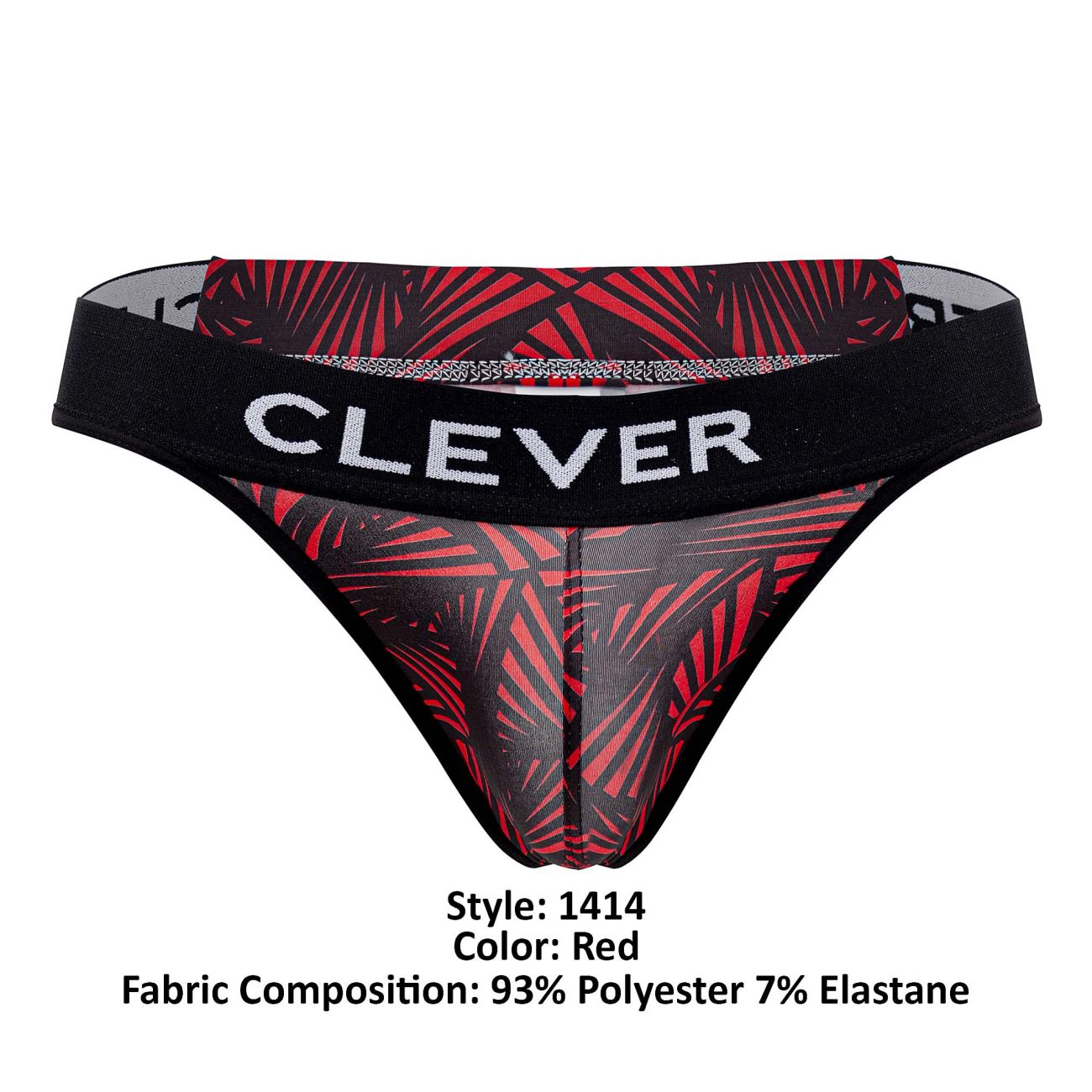 Clever 1414 Flow Thongs Red