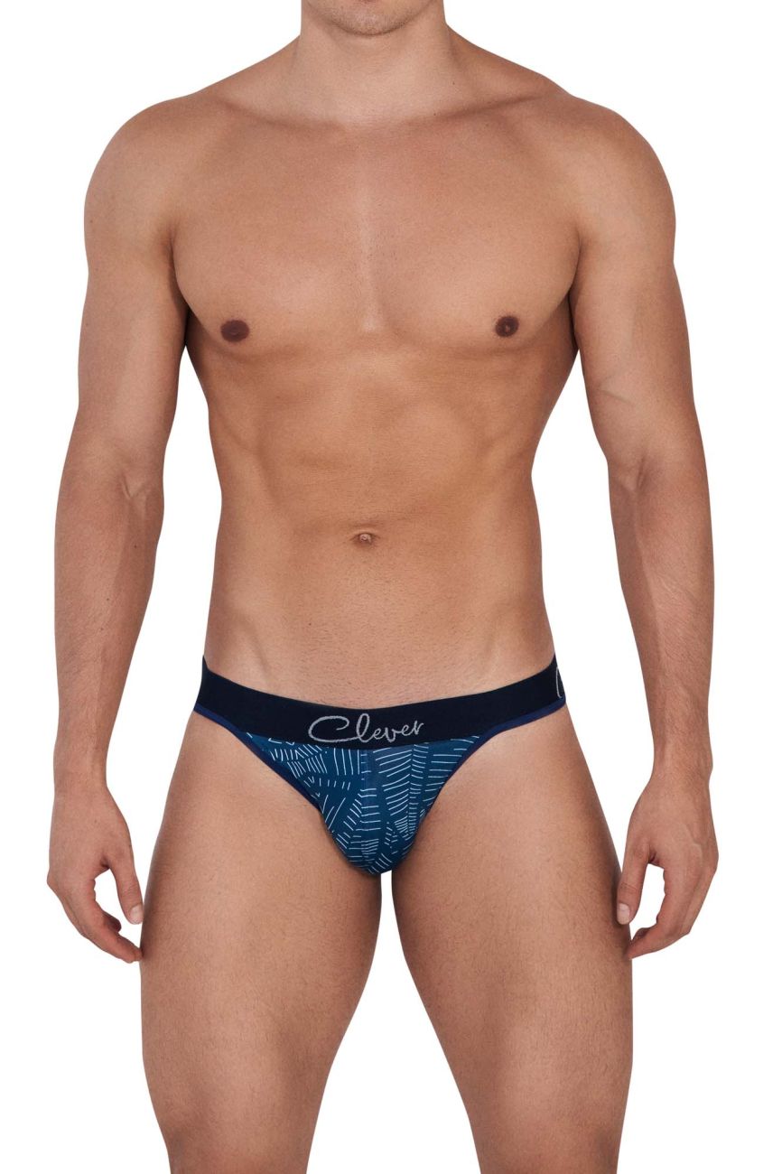 Clever 1416 Lush Thongs Dark Blue