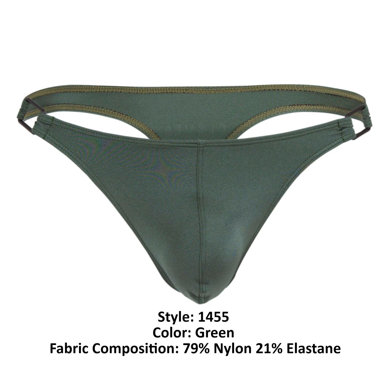 Clever 1455 Flashing Thongs Green