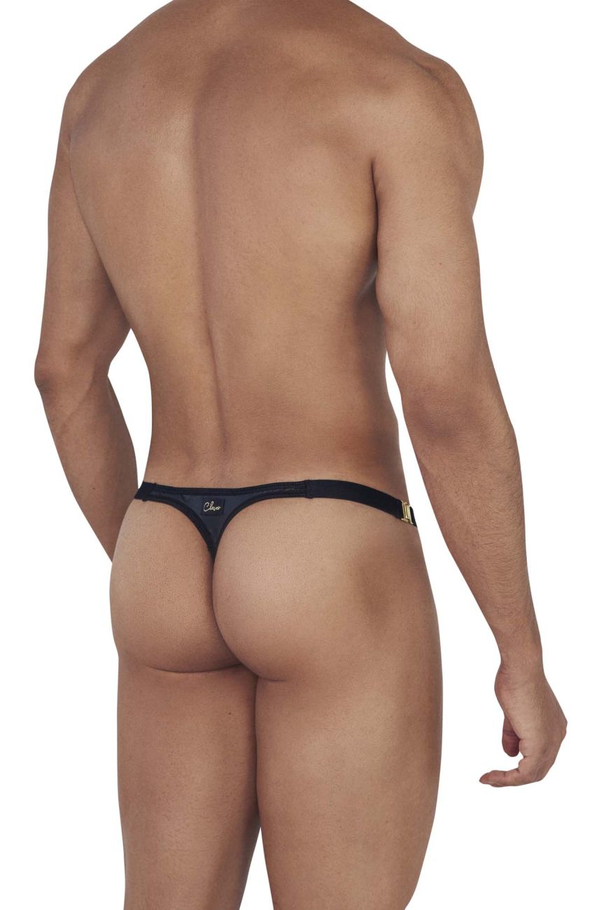 Clever 1467 Misty Thongs Black