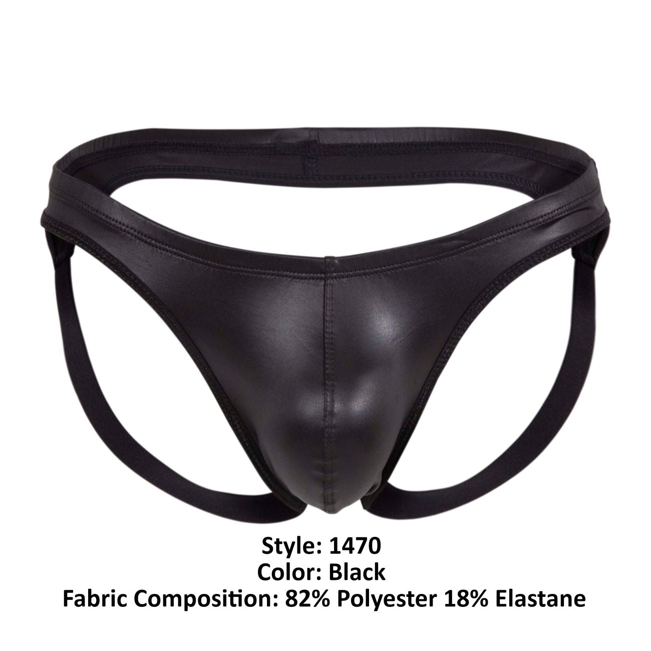 Clever 1470 Audacity Jockstrap Black