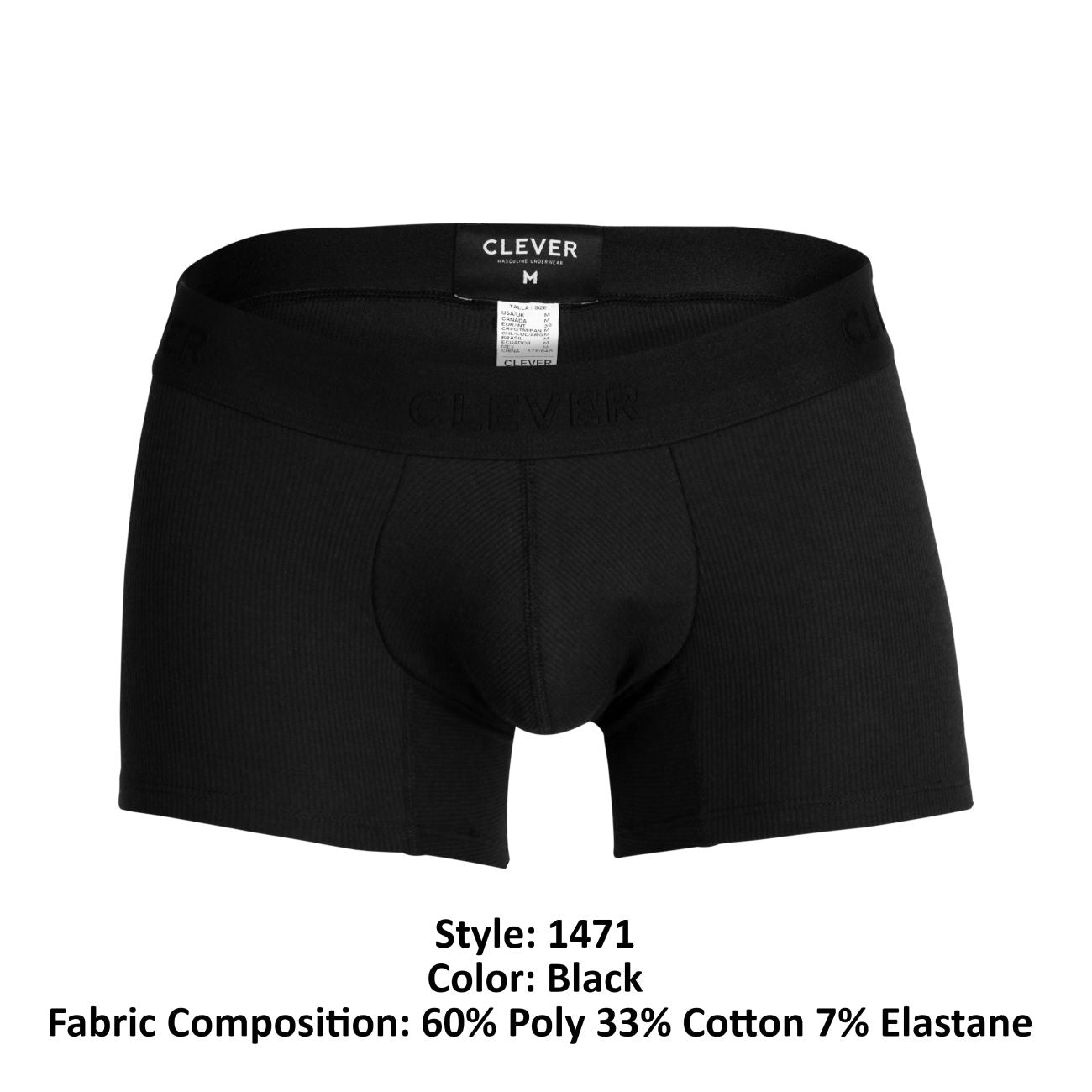 Clever 1471 Heavenly Trunks Black