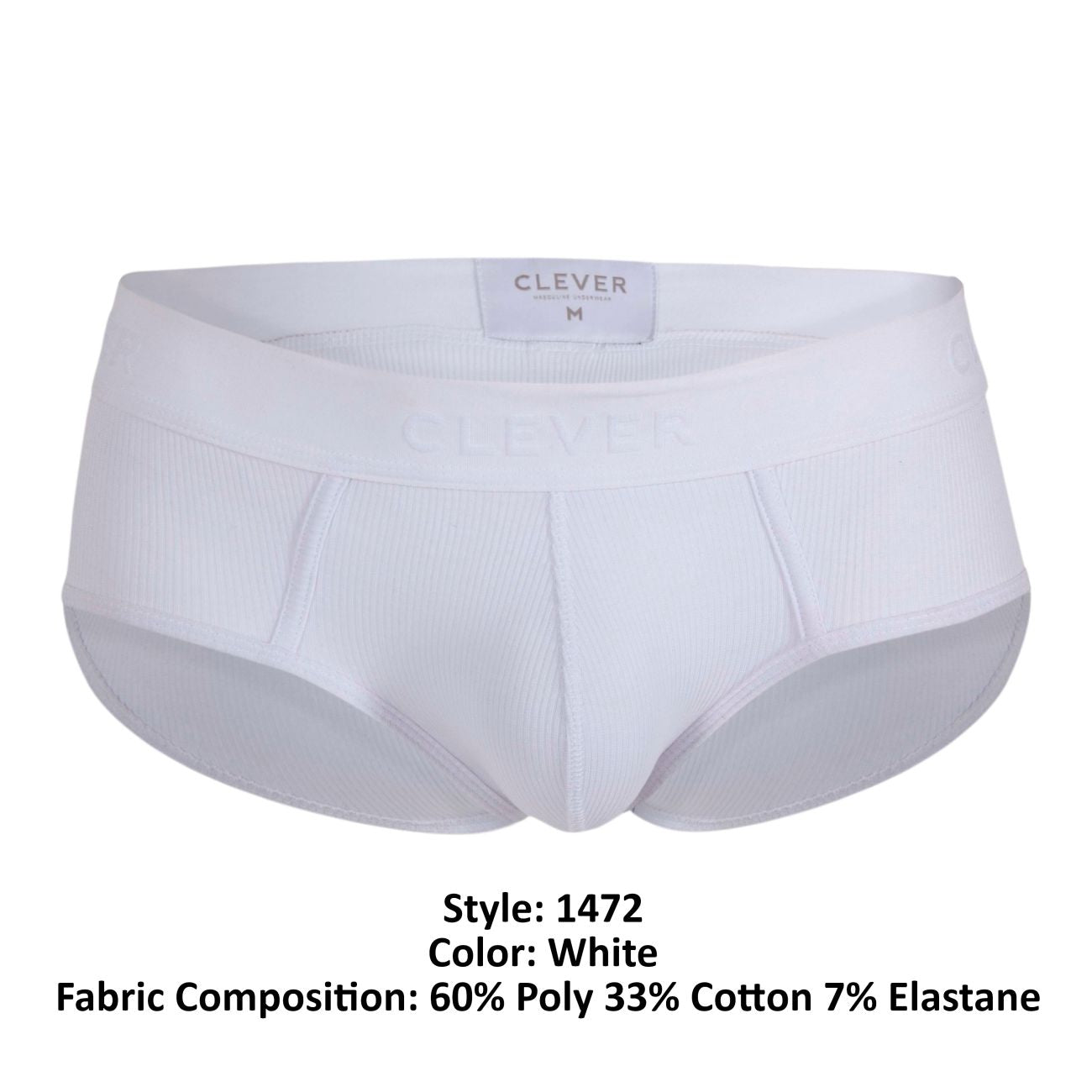 Clever 1472 Heavenly Briefs White