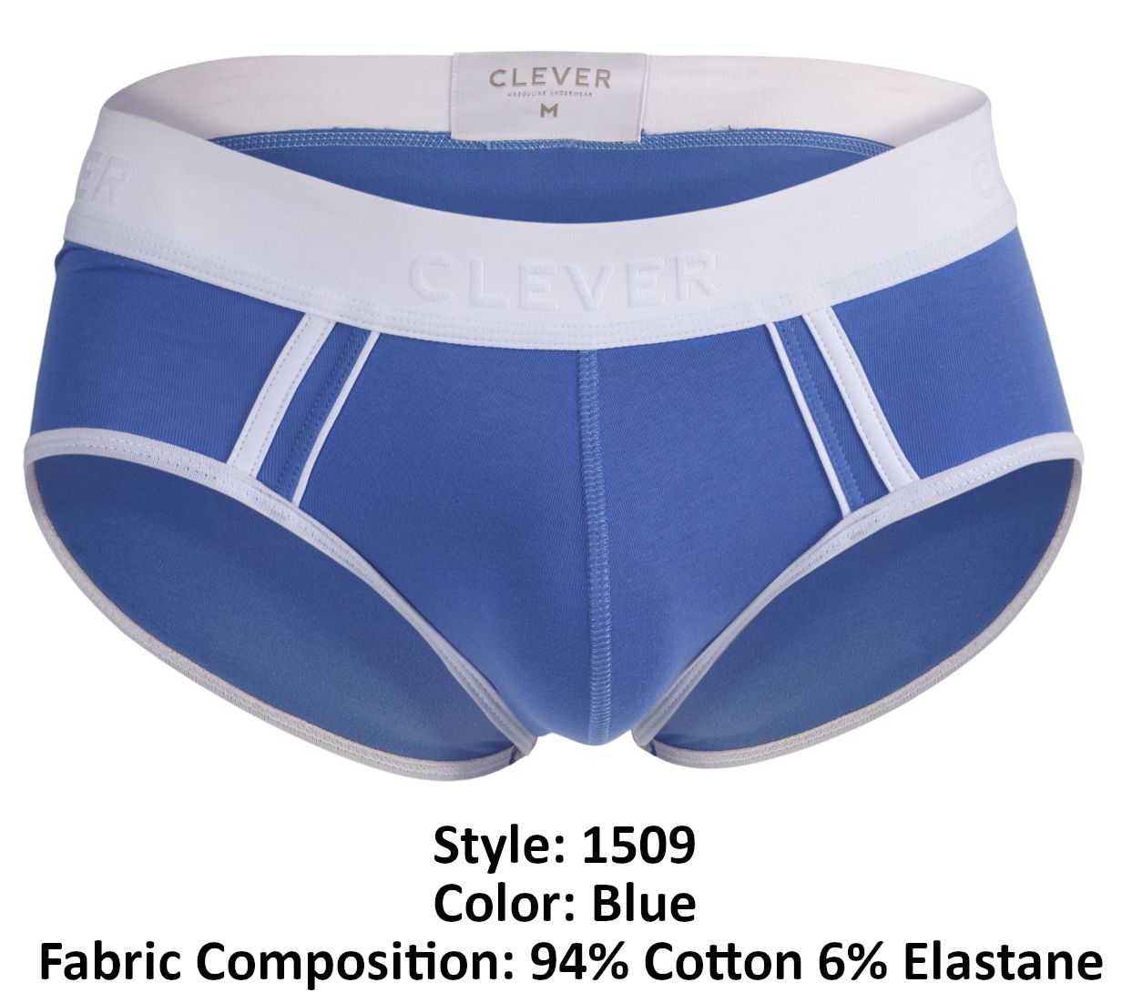 Clever 1509 Tethis Briefs Blue