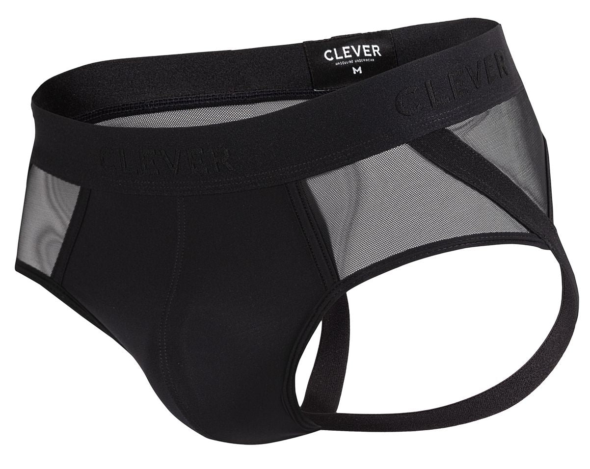 Clever 1513 Caspian Jockstrap Black