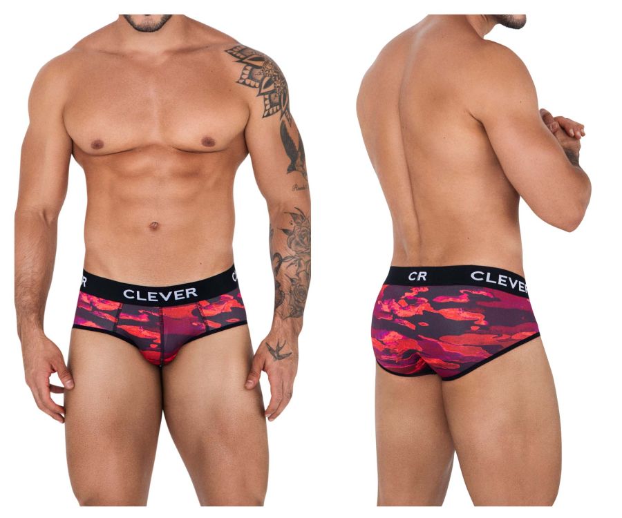 Clever 1523 Navigate Briefs Red