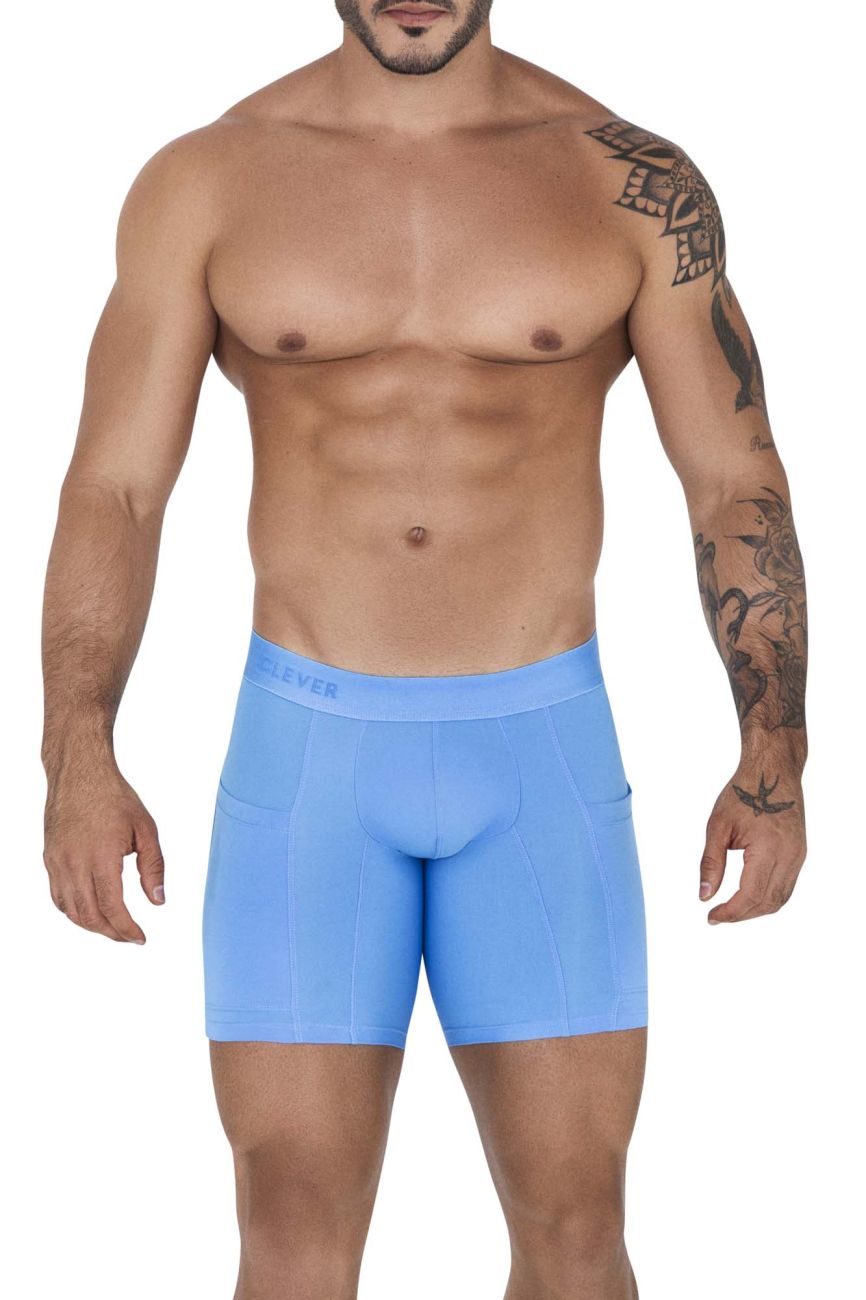 Clever 1528 Arctic Boxer Briefs Blue