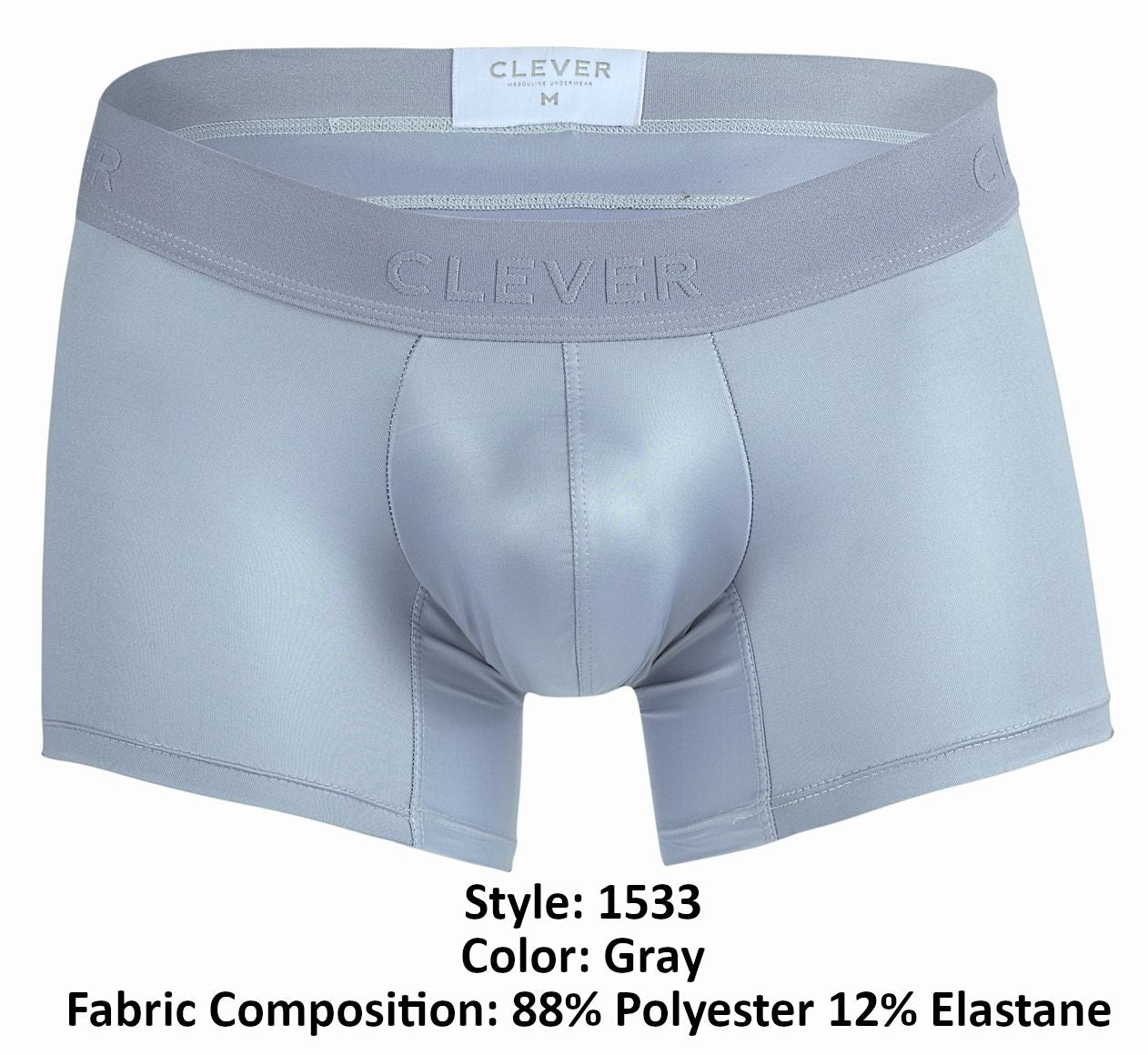 Clever 1533 Kraken Trunks Gray