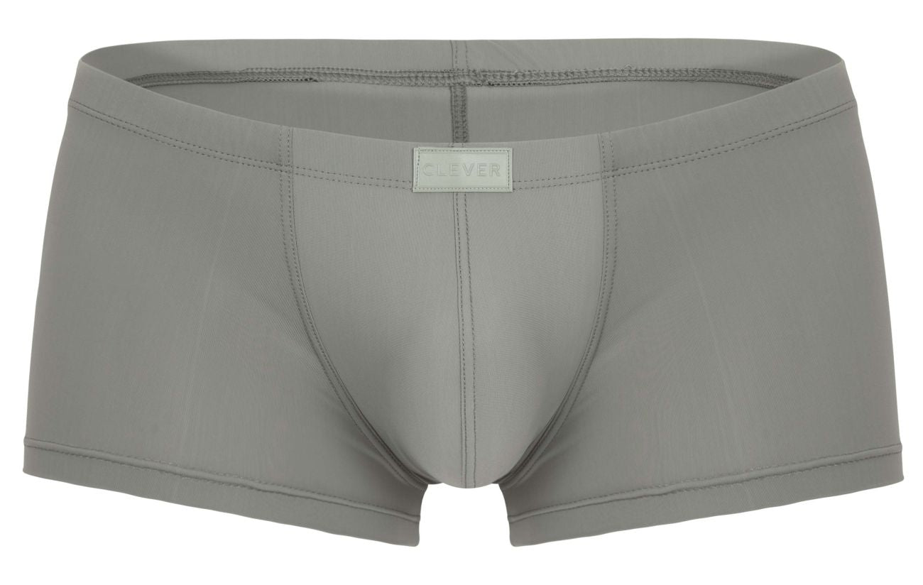 Clever 1842 Buenavista Male Sleek Contoured Pouch Trunks Gray