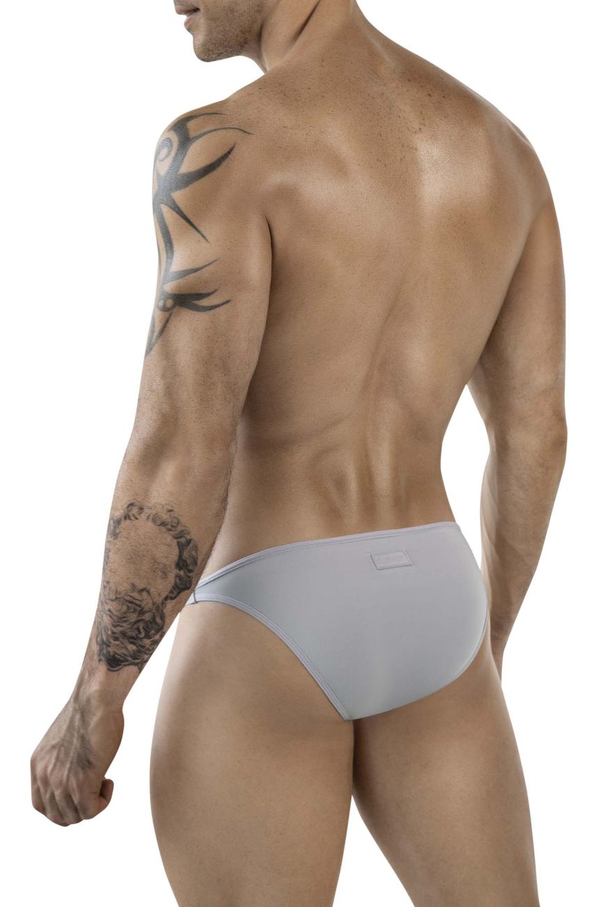 Clever 1865 Mens Oomph Minimal Bikini Brief Gray