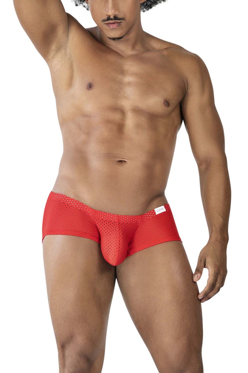 Clever 3 PK 229947 Australian Latin Trunks Black-Red-Blue