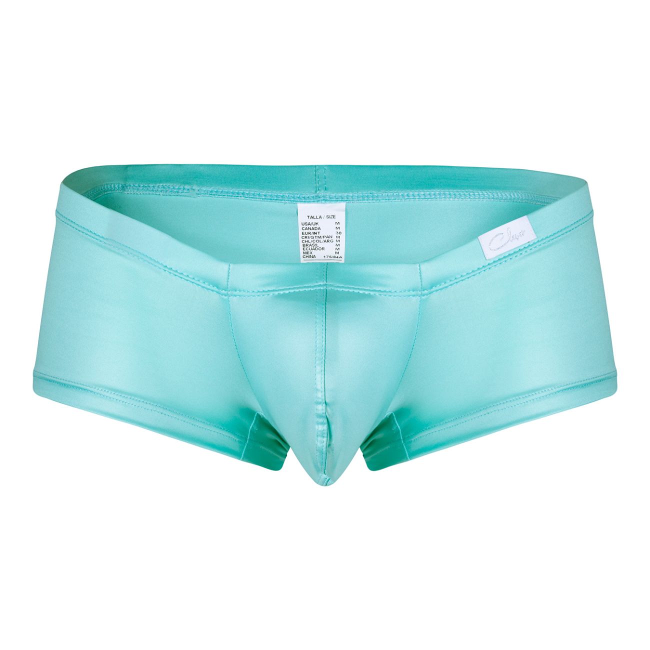 Clever 229952 3PK Australian Latin Trunks Blue-Green-Black