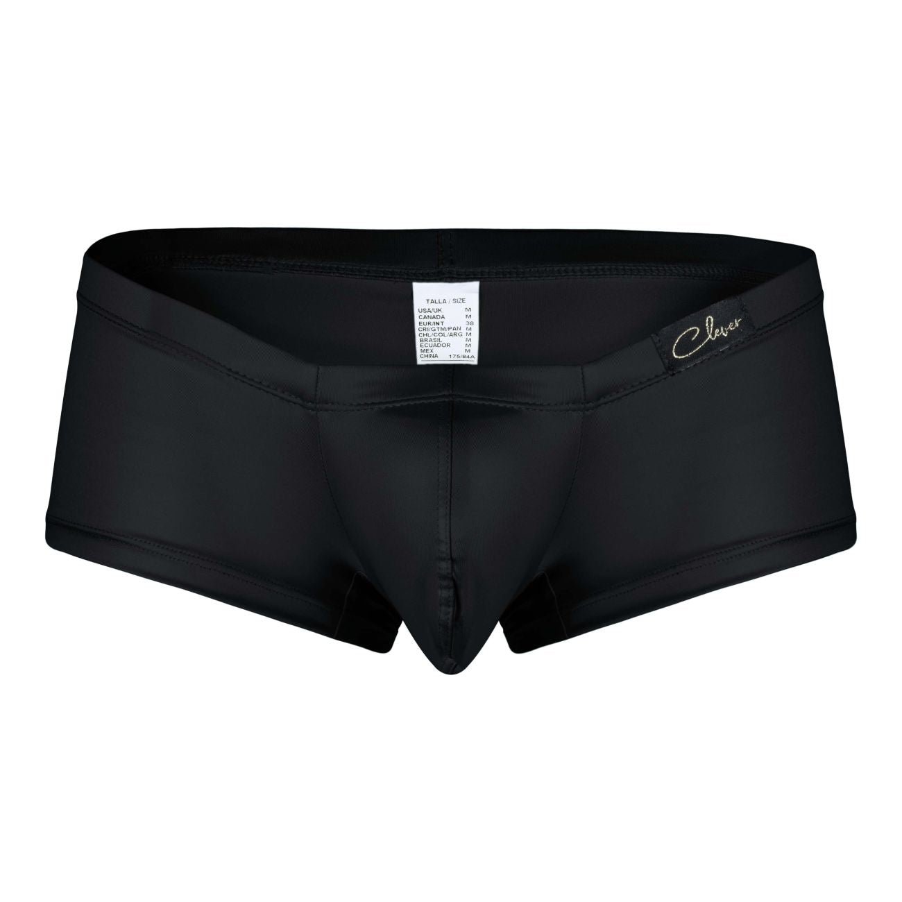 Clever 229952 3PK Australian Latin Trunks Blue-Green-Black