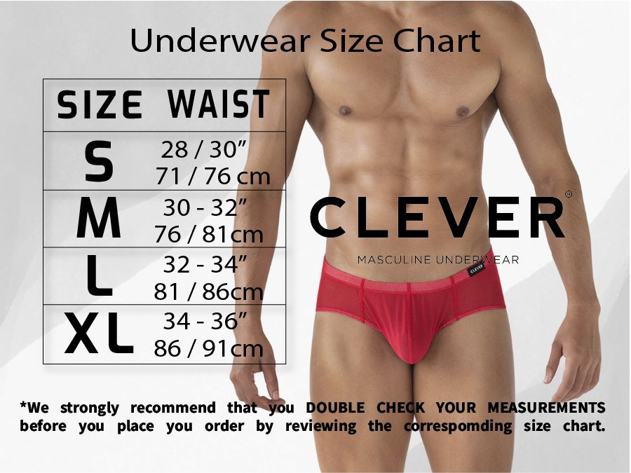 Clever 3 PK 229947 Australian Latin Trunks Black-Red-Blue