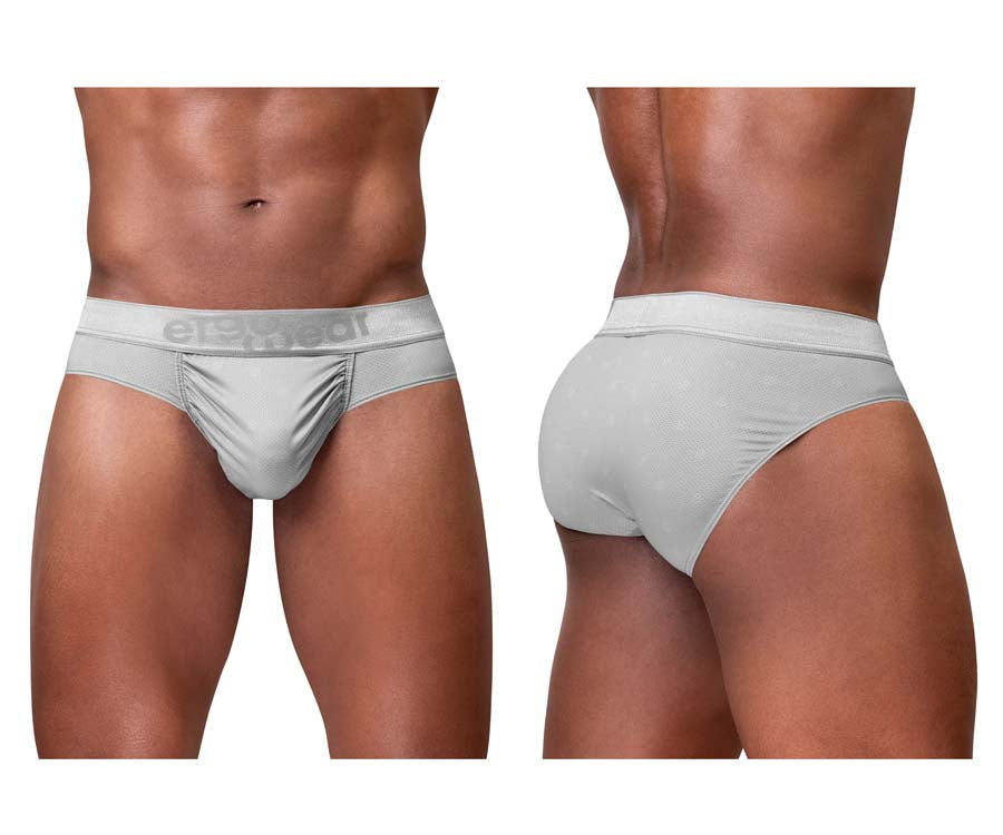 ErgoWear EW1759 FEEL SE Mens Sleek Briefs Silver
