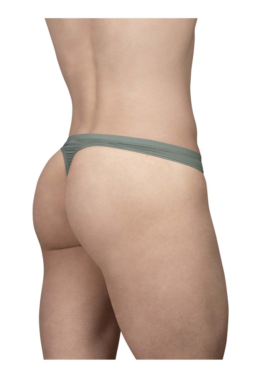 ErgoWear EW1801 X4D SE Mens Feels Like Air Thong Olive Green